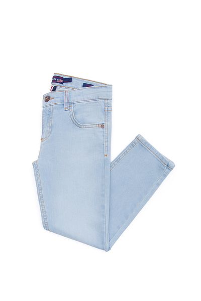 U.S. Polo Assn. Blugi Slim fit cu aspect decolorat
