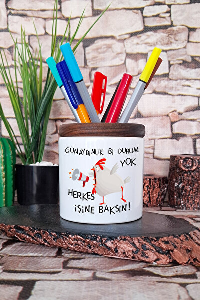 qoeuyl boutique Καλημέρα Δεν υπάρχει κανένα στάση Αστείο δώρο Κεραμική θήκη γ...