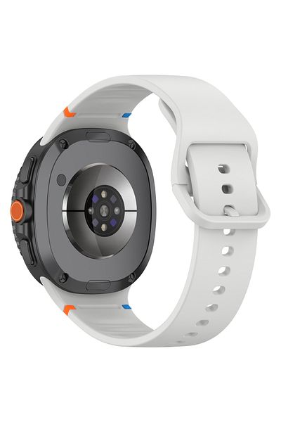 redmud teknoloji Soft Anti-Sweat Silicone Band Sports Strap Compatible with Samsung Galaxy Watch 8 Classic (40Mm/44Mm)