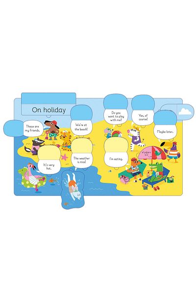 Usborne Children's book, Usborne, Lift-the-flap First Spanish, 4+ years
