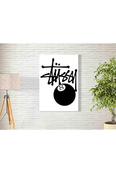 Generic لوحة فنية جدارية من مادة BPA® بتصميم 8 كرات بلياردو للديكور، سهلة الت...