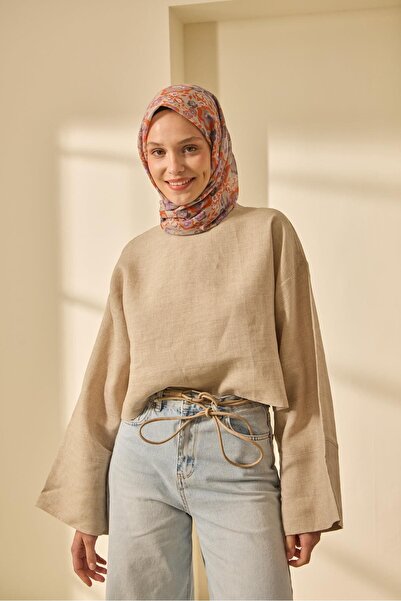 Silk Home Μαλακό βαμβακερό κασκόλ Mine Pattern