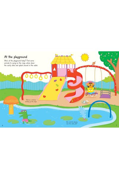 Usborne Carte pentru copii, Usborne , First Sticker Book Summer , 3+ ani