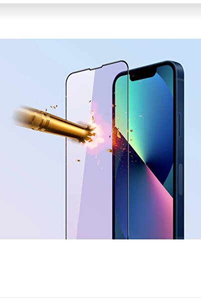 BCNCASE Iphone 14 Uyumlu Parmak izi Bırakmaz Kırılmaz Cam Ekran koruyucu