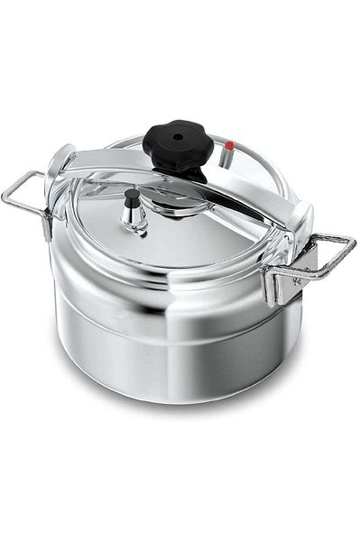 Generic Aluminum Pressure Cooker With Heavy Metal Handles 3L