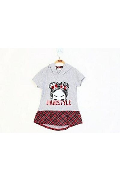 Toontoy Girl's Hairstyle Sequin Palette Dress