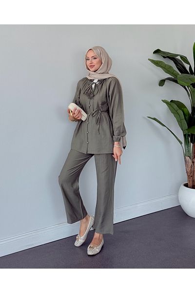 Sezi Moda Giyim Ela Laced Suit