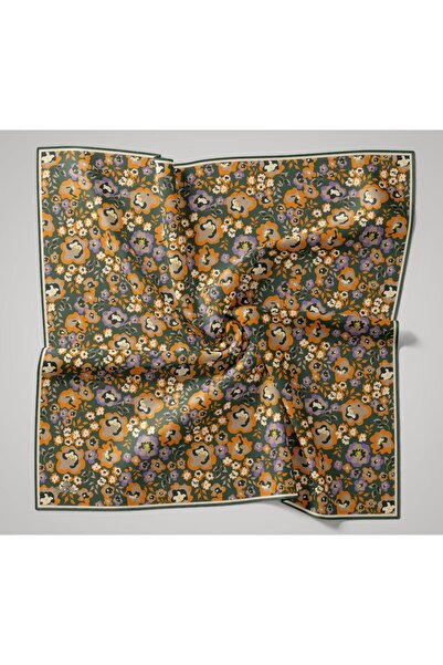 Silk Home Μαλακό βαμβακερό κασκόλ Mine Pattern