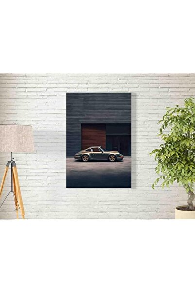 Generic لوحة فنية جدارية لسيارة بورش 911 كاريرا من بي بي إيه سهلة التعليق، 45...
