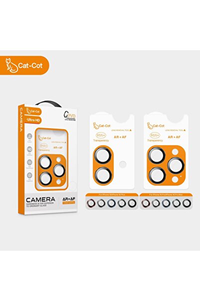 Cat - Cot Cat-Cot Ultra HD Camera Lens Protector for iPhone 12 Pro / 12 Pro Max