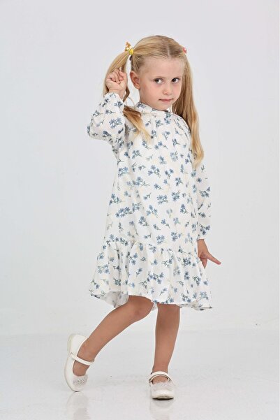 Toontoy Girl's Floral Patterned Dress