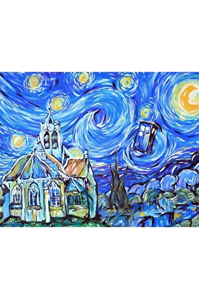 Generic مجموعة تطريز متقاطع من الماس خماسي الأبعاد DIY، لوحة مناظر طبيعية خيا...