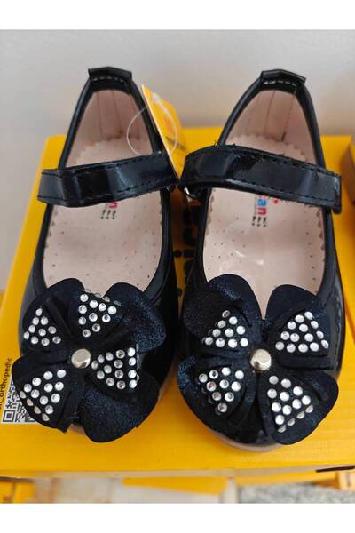 Minican Children's Ballerina Black Patent Leather