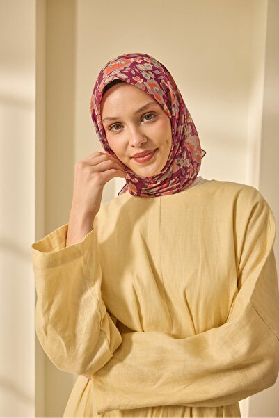 Silk Home Μαλακό βαμβακερό κασκόλ Mine Pattern