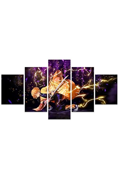 Generic BPA® Anime Poster Zenitsu Print on Canvas Painting Wall Art for Livin...