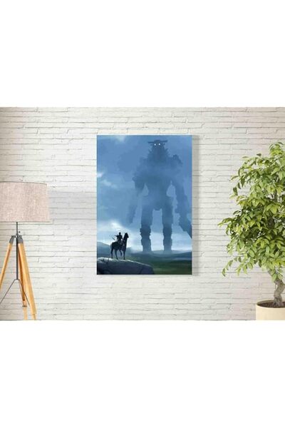 Generic لوحة فنية جدارية من BPA® Shadow Of The Colossus للديكور سهلة التعليق،...