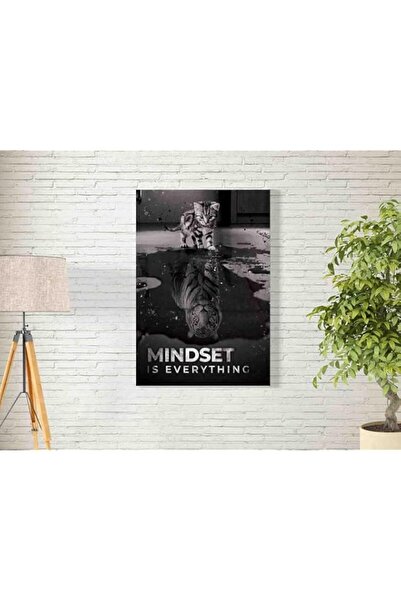 Generic لوحة فنية جدارية للديكور سهلة التعليق، تحمل عبارة "عقلية كل شيء BPA®"...