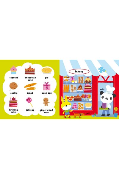 Usborne Children's book, Usborne, My First Words Out and About, 3+ years