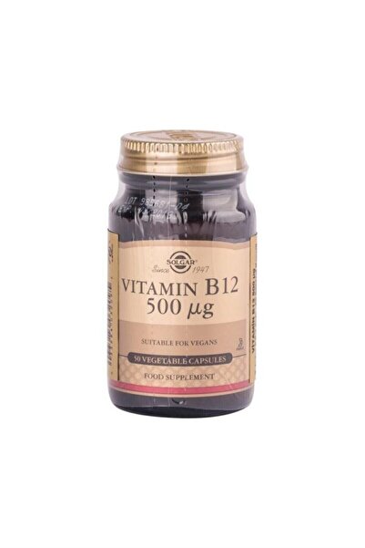 Solgar Vitamin B12 500 Mcg 50 Capsules