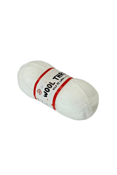 Germag Fir de lână albă - 100g – design practic și ergonomic