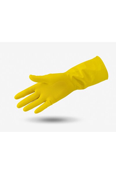 lalan Nrfl001Y Yellow Latex Gloves