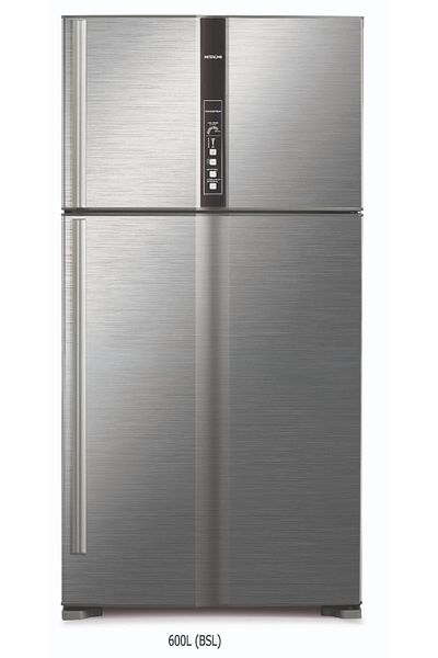 Hitachi Top Mount 2 Doors Refrigerator (21.2 Cu Ft 600L), Inverter Compressor, Adjustable Compartmen
