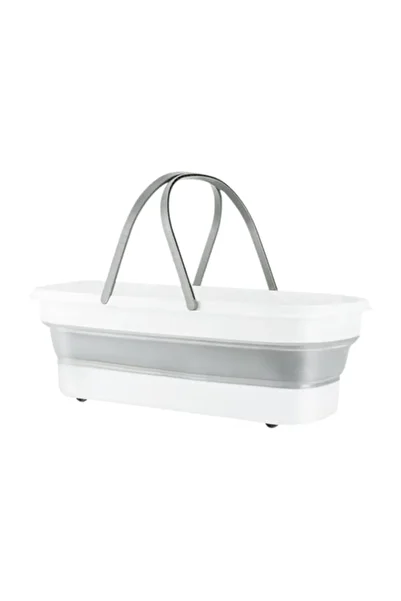 Generic Deli Vusign VS1028 Foldable Cleaning Bucket with Wheels, Hanging Storage & Portable Handle, Durable
