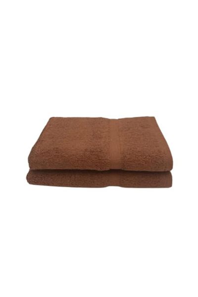 Generic BYFT Camellia (Dark Brown) Luxury Hand Towel (50 x 100 Cm -Set of 2) 100% Cotton, Highly Absorbent