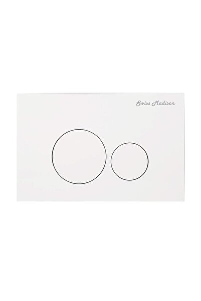 Generic لوحة تشغيل مسطحة من سويس ماديسون ويل ميد فوريفر SM-WC001W، لون أبيض