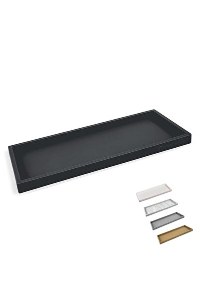 Generic صينية سبيس وايزر للطاولة والحمام - صينية حمام مقاومة للكسر مقاس 11.7 ...