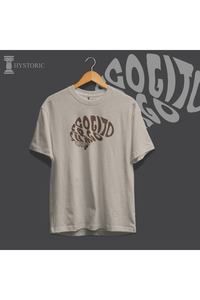 Hystoric Wear Descartes Printed Oversize T-Shirt