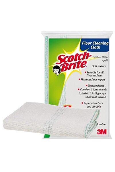 Generic قطعة قماش سكوتش برايت لتنظيف الأرضيات، قطعة واحدة/عبوة | قطن | ملمس ن...