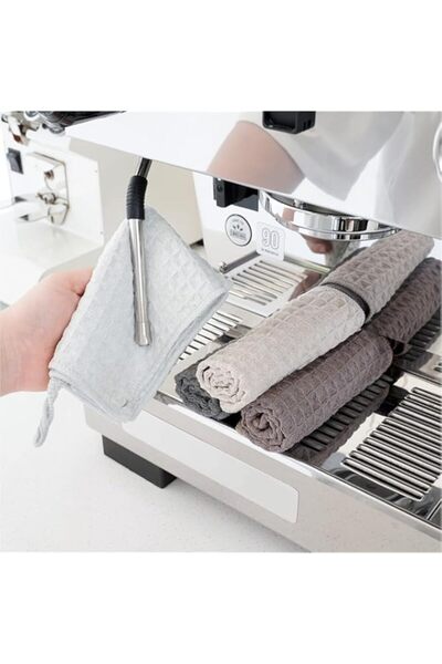 Generic مناشف تنظيف باريستا مايكرو كلوث من واتش جيت، عبوة من ٤ قطع - مناشف تن...