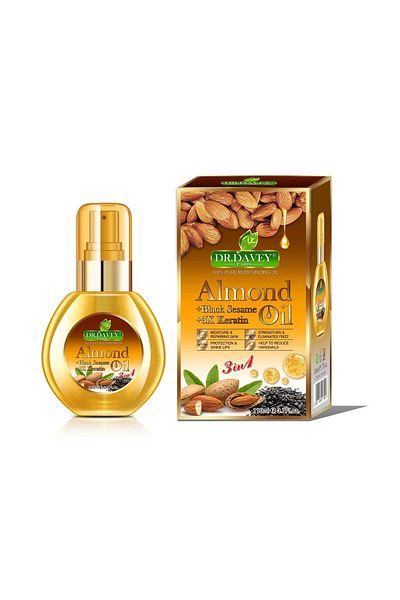 Dr. Davey Dr. Davey Almond Oil for Hair, Skin, Nails and Lips with Black Sesame 110