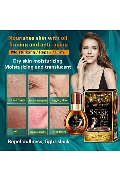 Dr. Davey Dr. Davey Snake Oil for Hair, Skin, Nails and Lips with Keratin - 110 ml