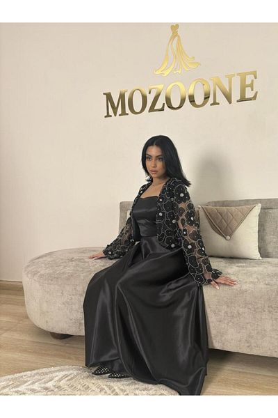 MEZON FASHION Soft embroidered two-piece dress