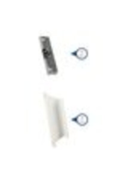 SOLIDON Kit inchidere usa balcon PVC cu maner tip scoica, alb