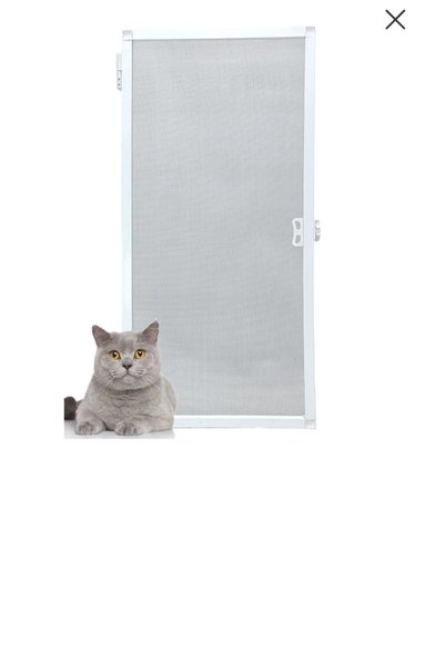 MSMETICARET AYSO KOZMETİK Menteşeli Yırtılmaz Pencere Kedi Sinekliği (PET TÜL...