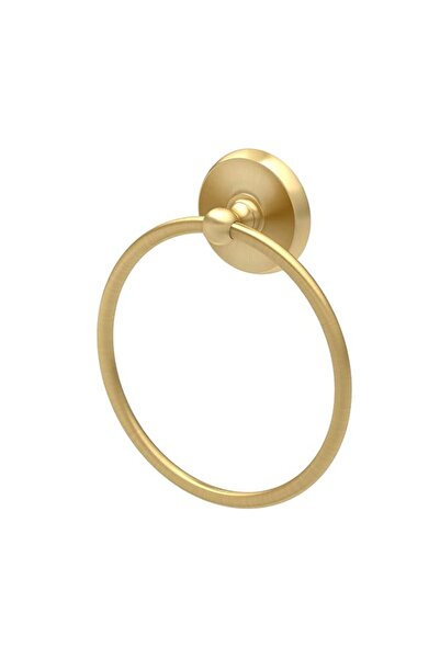 Generic Gatco 5053 Designer II Towel Ring, Brushed Brass/Wall Mounted 6.50" H...