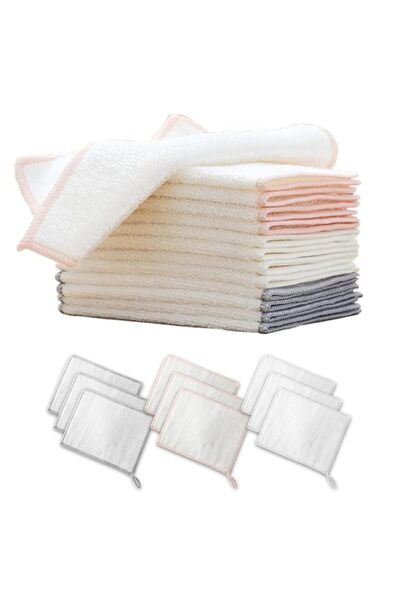 Generic قماش أطباق سميك من SpireHues، مكون من طبقتين من ألياف الخيزران، مجموع...