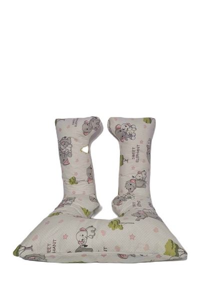 OEM Pregnancy pillow, Ema, multifunctional, 3 in 1, U-shaped, Sweet Elephant model, 135x75 cm