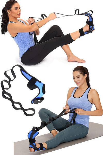 KAŞIKBEY Stretching Strap -Back Leg, Heel Spur, Achilles Tendon Stretching Yoga Leg Stretching Resistance Band