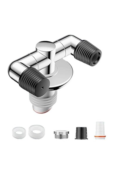 Generic محول تصريف أرضية الغسالة، وصلة تي شيرت مضادة للفيضان، موصل أنبوب الصر...