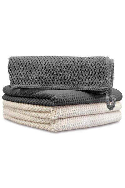 Generic Lonimia 4Pcs Microfiber Cleaning Cloth，Soft Absorbent Cloth, Multi-Pu...