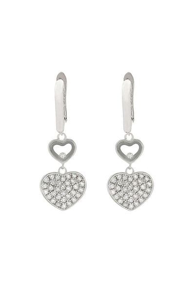 Bijuteria SORELLY Happy Hearts Silver Earrings