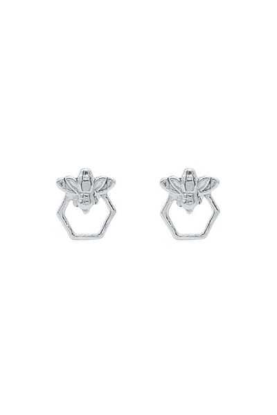 Bijuteria SORELLY Little Bee Silver Earrings