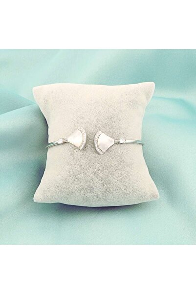 Bijuteria SORELLY Bratara Argint Fixa Evantai cu Sidef