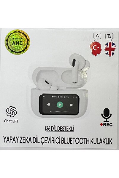 azurtech YAPAY ZEKA DIL ÇEVIRICIBLUETOOTH KULAKLIK