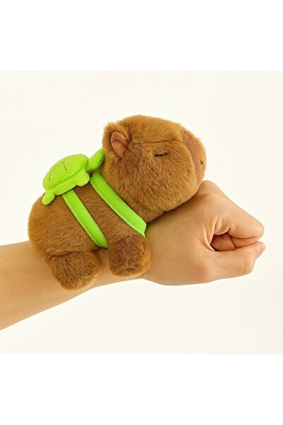 Virtual Trend Brățară de pluș Capibara cu rucsac, jucărie interactivă pentru ...