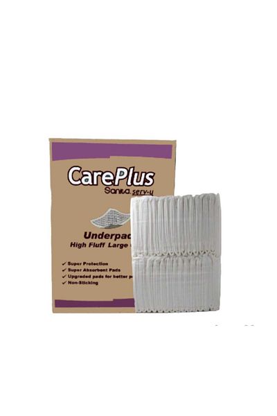 Care Plus Care Plus Disposable Sanitary Pads 60*90 White Color 150 Pieces Carton